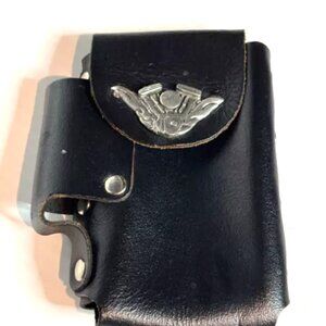 Hot Leathers Motorcycle Wings Cigarette & Lighter Case